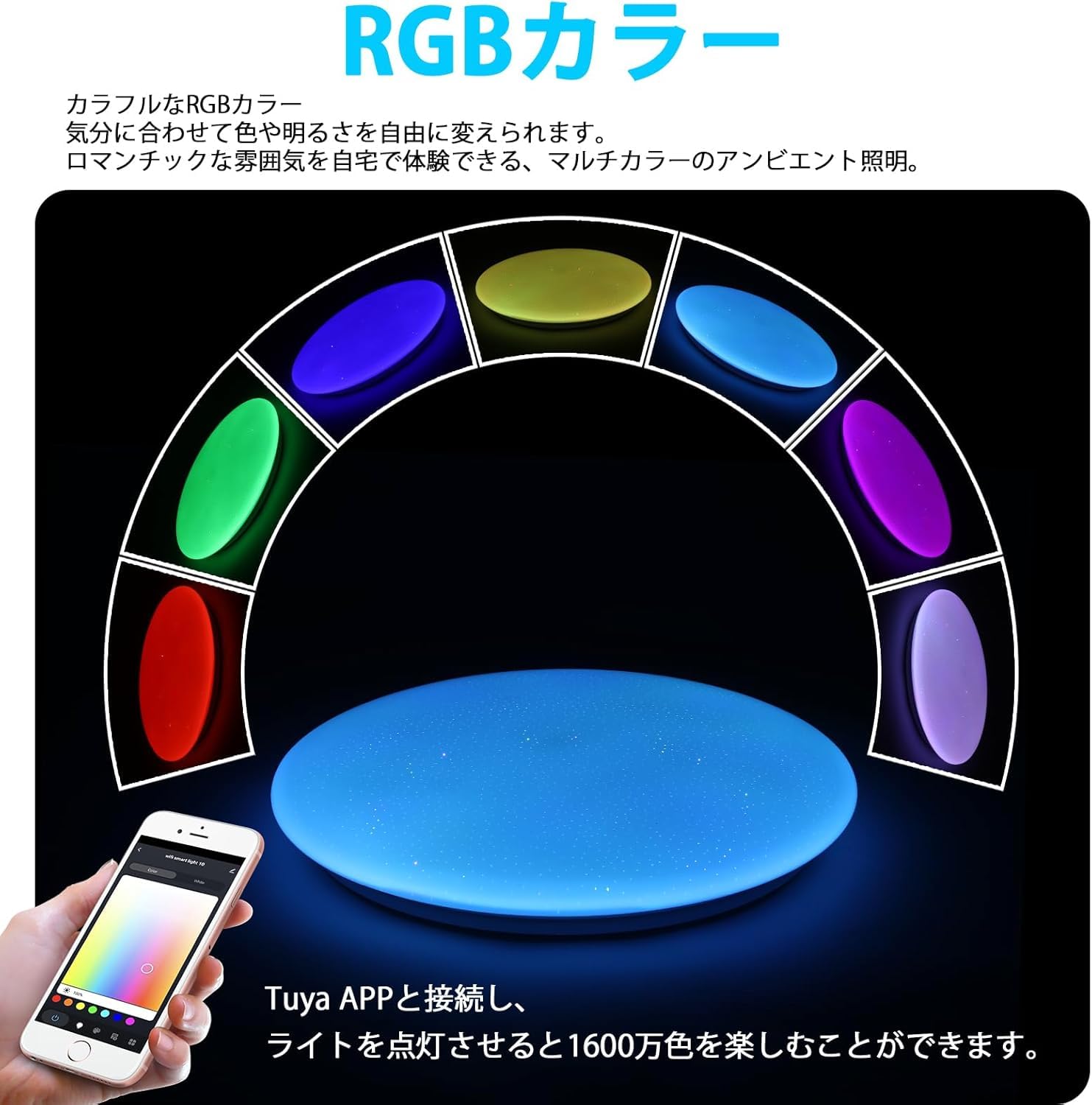 Amazon.co.jp : Hoyoomi LEDシーリングライト 6畳 3200lm 36w 調 Amazon.co.jp : Hoyoomi LEDシーリングライト 6畳 3200lm 36w 調