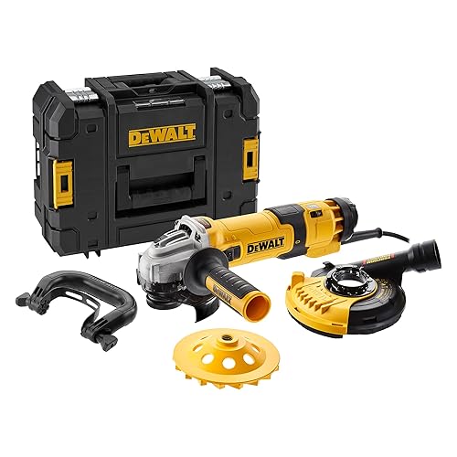 DEWALT - Meuleuse d'angle filaire 125mm &agrave; vitesse variable, 1500W