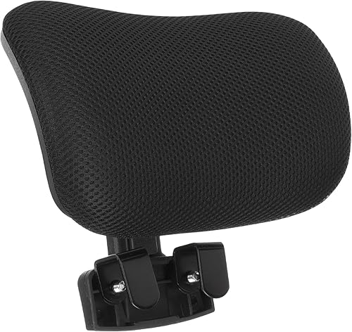 Cabilock Accesorio ajustable para reposacabezas de silla de oficina para soporte de cuello, almohada de malla desmontable para silla de computadora,