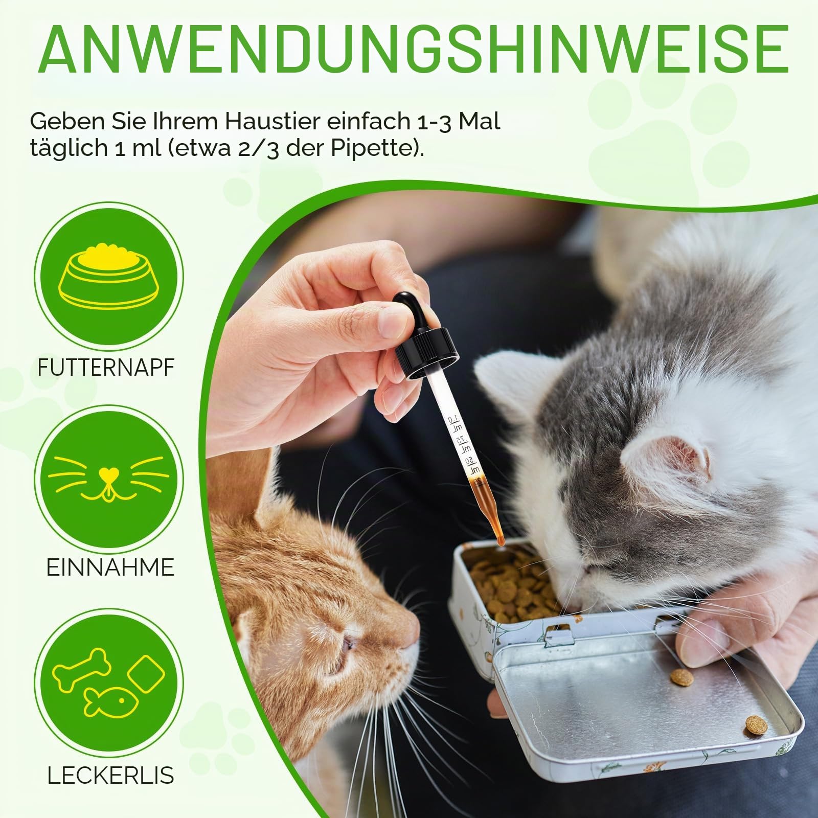 Verstopfung Reltf Für Katzen, Verstopfung für Katzen, Abführmittel mit 6 Probiotika-Ergänzungen für gesunde Verdauung