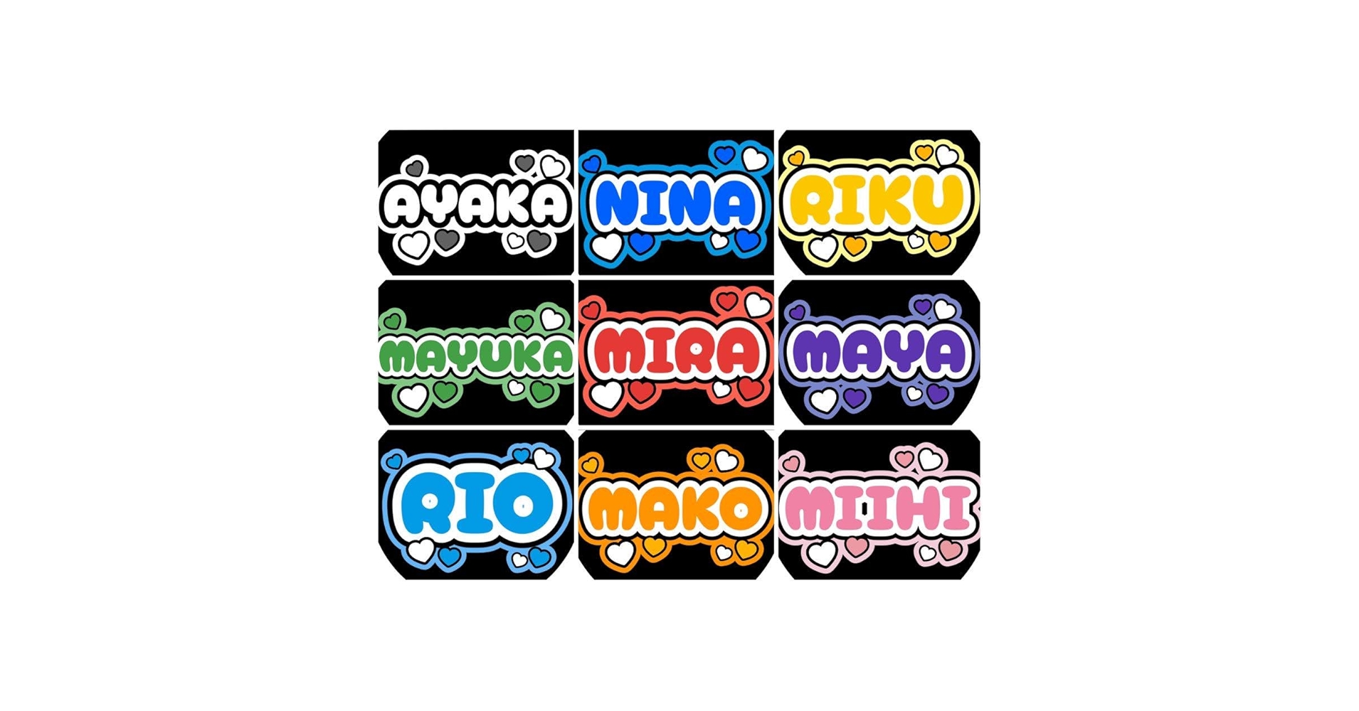 ファンサうちわ『NiziUローマ字』オーダーページ Amazon.co.jp: ファンサうちわ『NiziUローマ字』オーダーページ