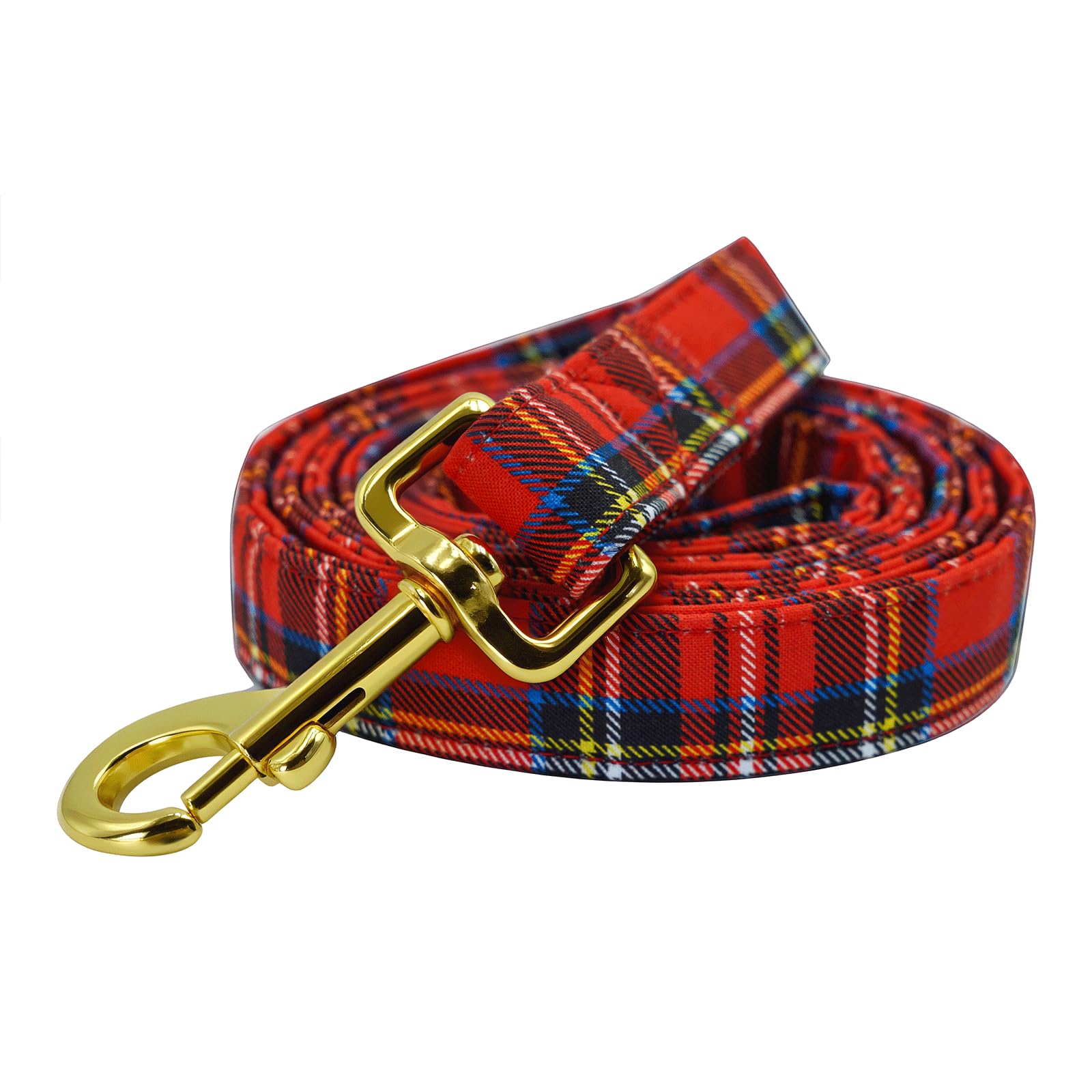 Elegant little tail Dog Leash, Christmas Pet Leashes Winter Female or Male Durable Cotton Leash Soft Handle Pet Puppy Leashes for Small Medium Large Dogs — image 1