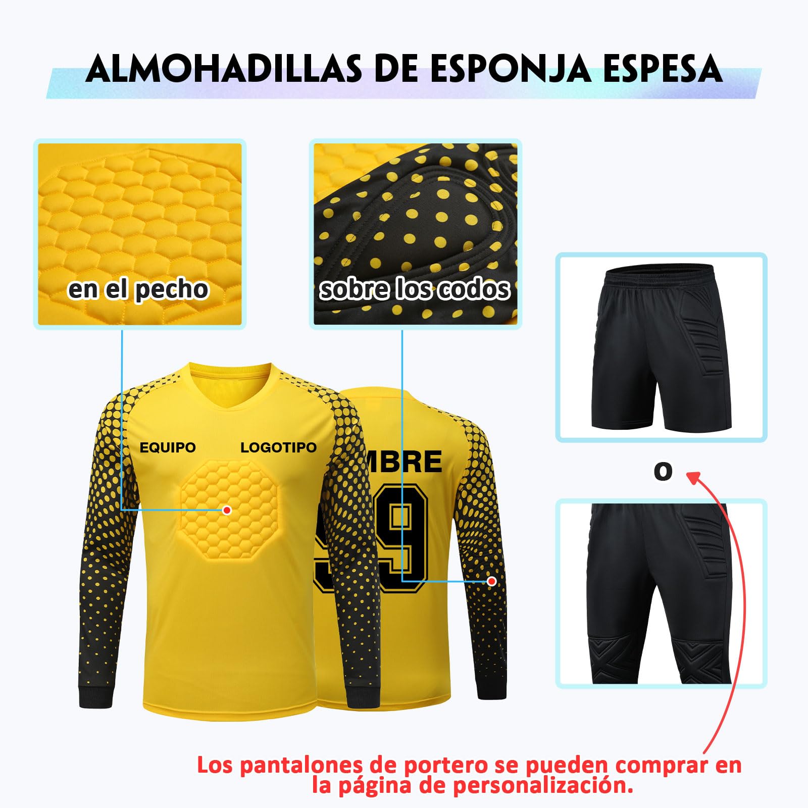 Camiseta Portero Personalizado Niño Mujer Niña Hombre