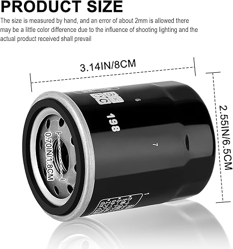 Miniatura 3 de LOCOPOW Filtro de aceite 2540086 2540122 para Polaris Ranger 700 800 900 XP RZR S 800 RZR 4 800 RZR 900 XP RZR 1000 900 800 570 ACE 900 570 500