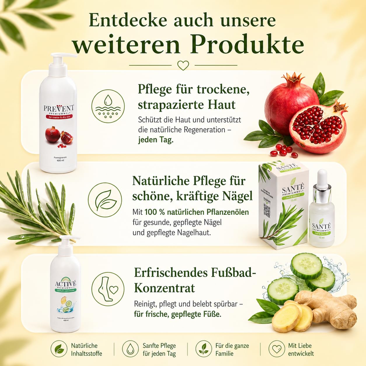 Fußbad-Konzentrat 400 ml mit Aloe Vera für müde, strapazierte Füße