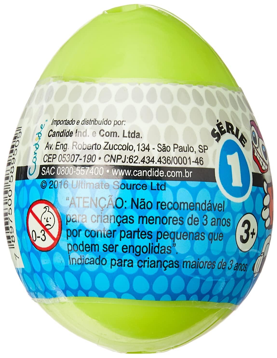Ovinho Colecionavável Egg Headz Verde - Candide, Candide | Amazon