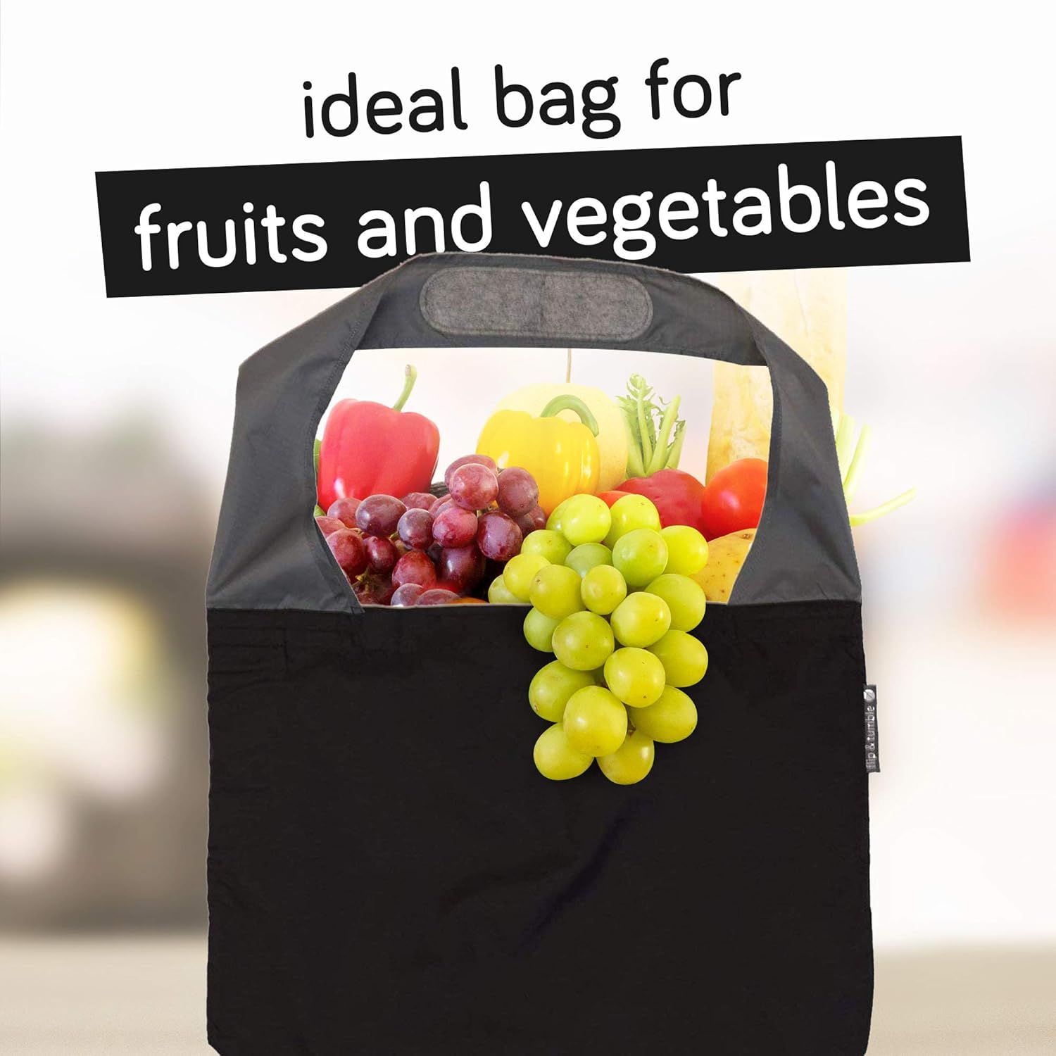 flip & tumble produce bolsas