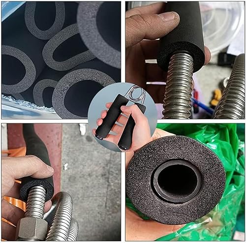 Miniatura 7 de Aislamiento de tubo de espuma de 12" 58" 34" 1" 1-14" 1-23" 2" 2-12" 3" 4-13" ID, tubo de aislamiento exterior flexible tubo de espuma de protección