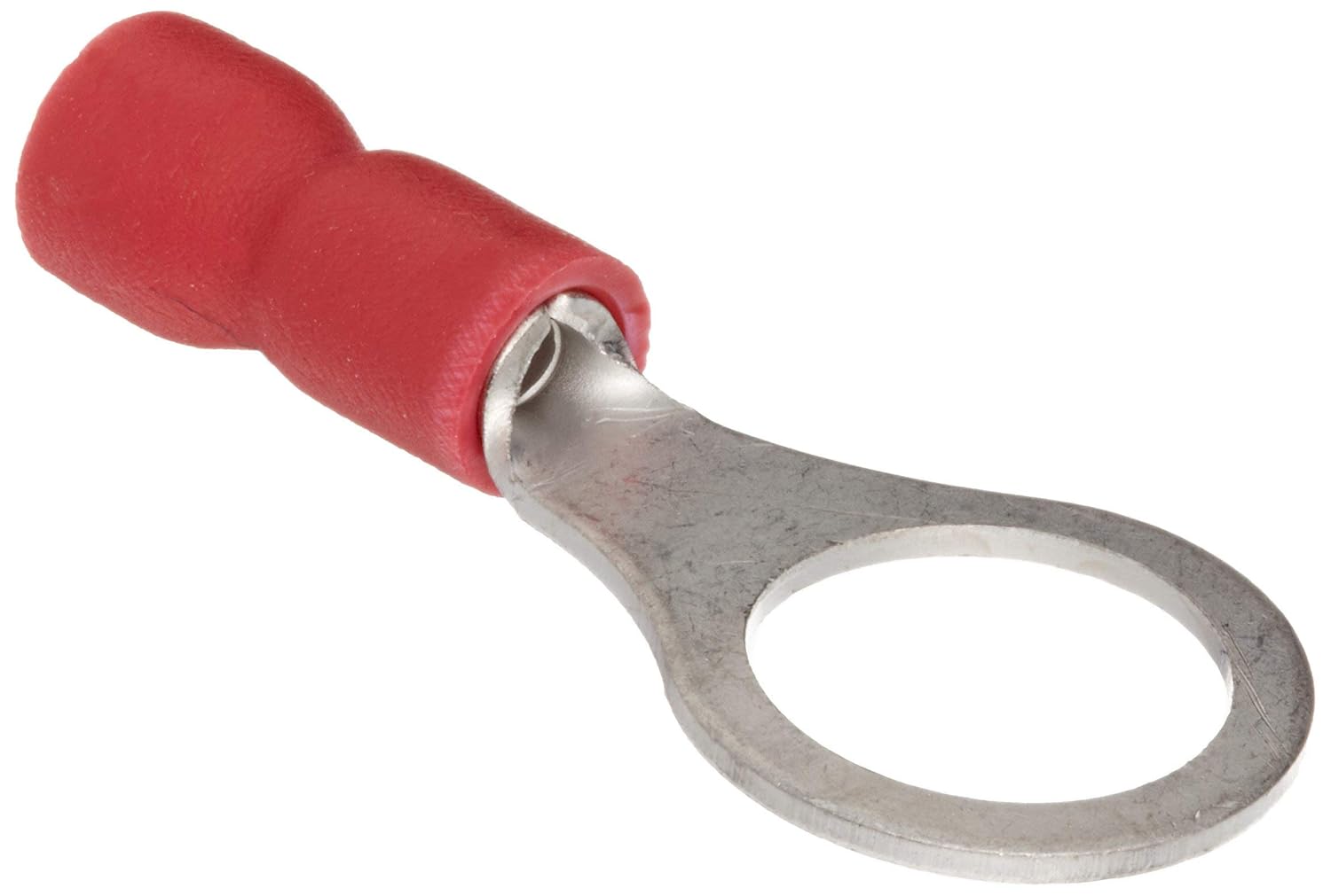 10044 Ring Terminal, Vinyl Insulated, Blue, 16-14 Wire Size, 1/2" Stud Size (Pack of 100)