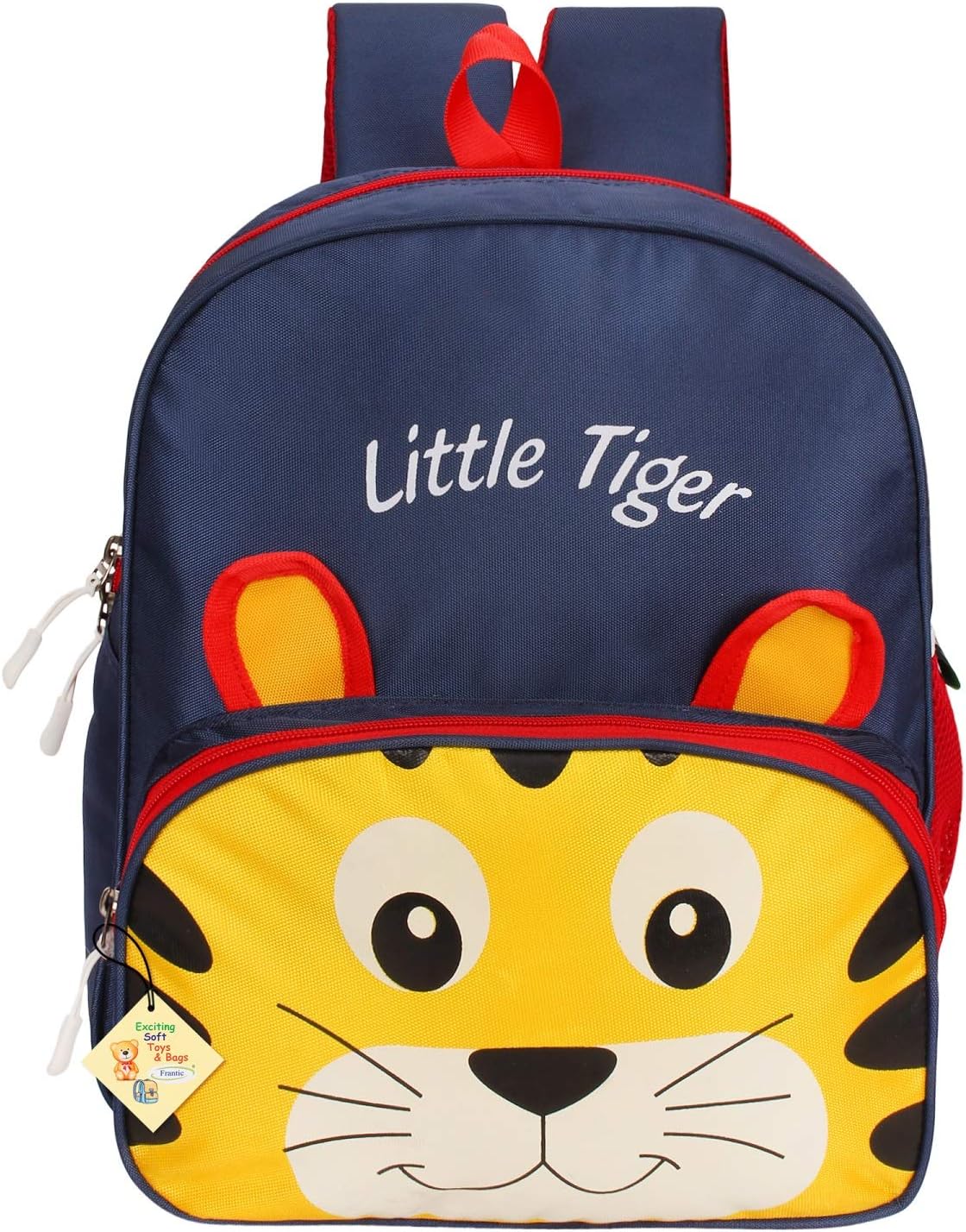 FranticVelvet 10 ltrs Kids School/Nursery/Picnic/Carry/Travelling Bag - 2 to 5 Year Age, YellowCat, Standard, Kids Bag