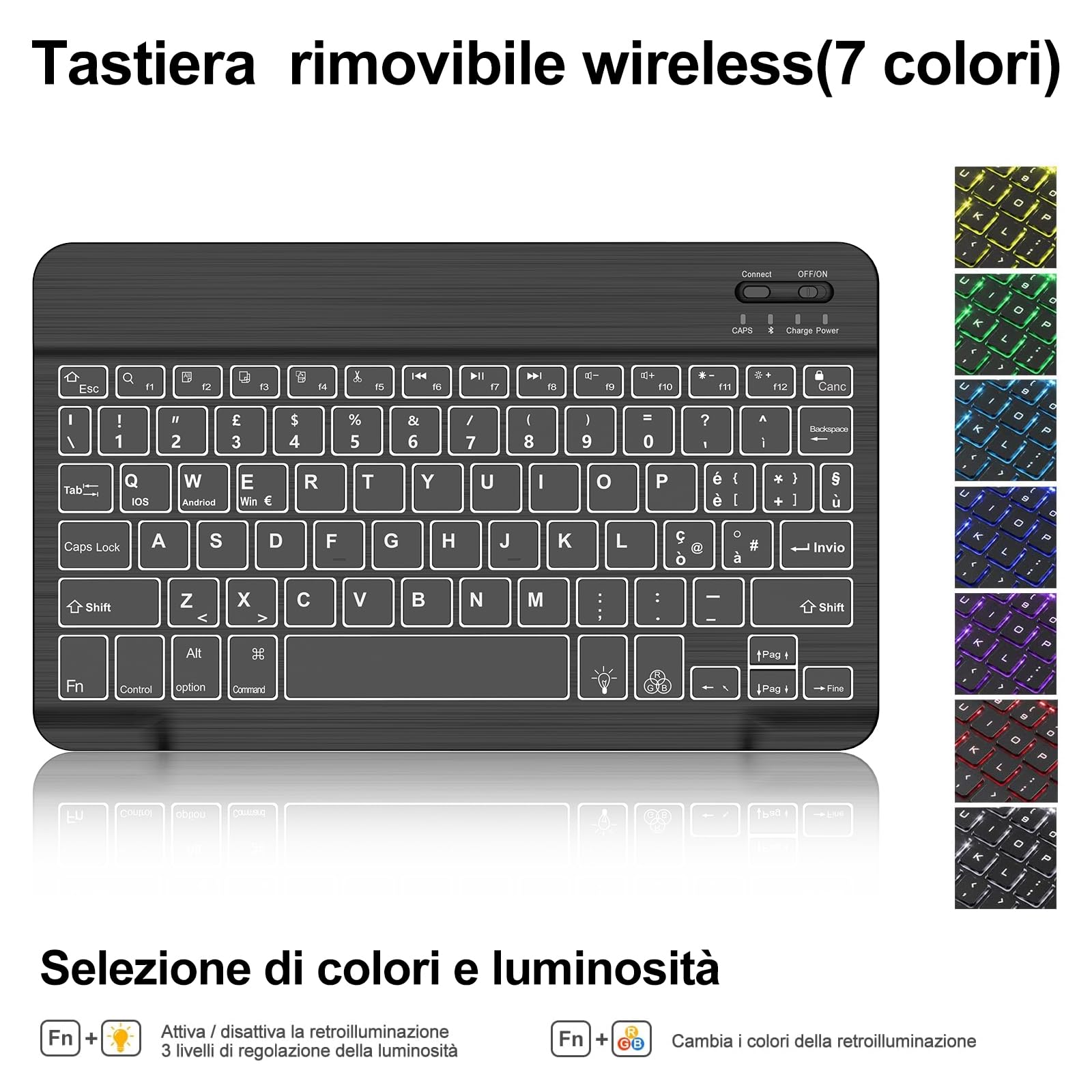Apple Magic Keyboard für iPad Air 11 (M3) 2025 deutsch weiß