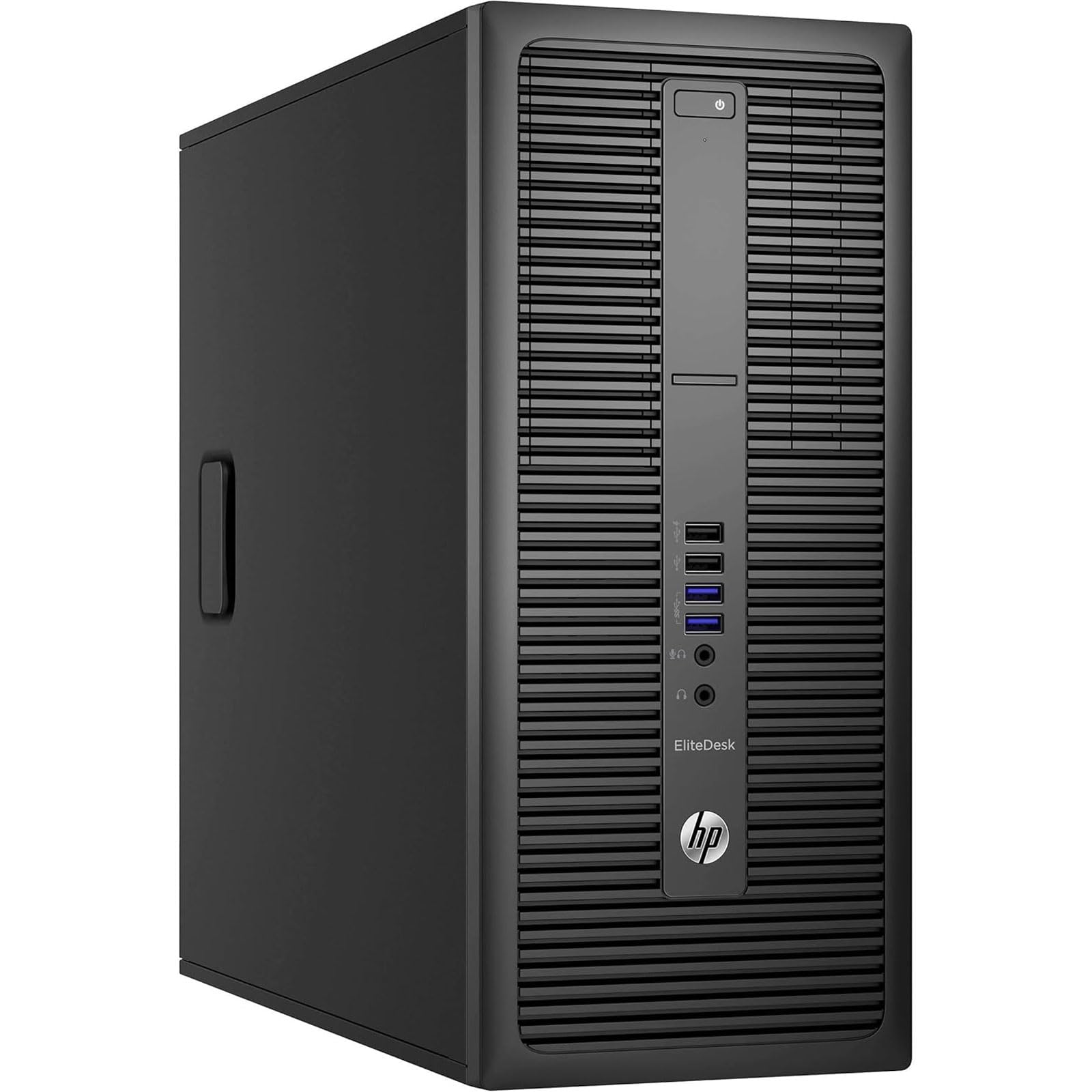 HP Ordinateur de Bureau EliteDesk 800 G2, Processeur Core i5-6400, RAM 8Go, SSD 240Go, Win 11 Pro (Reconditionné)