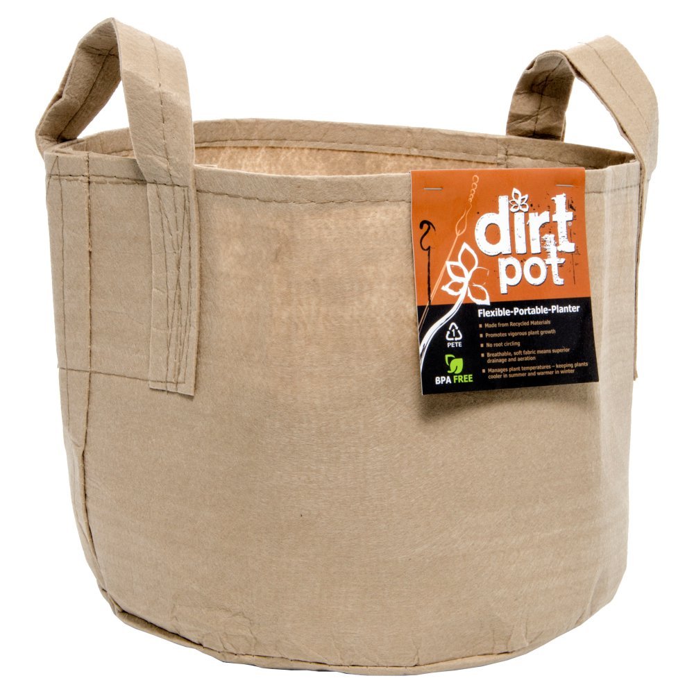 Hydrofarm, HDF Dirt Pot Tan 3Gal - Image 4