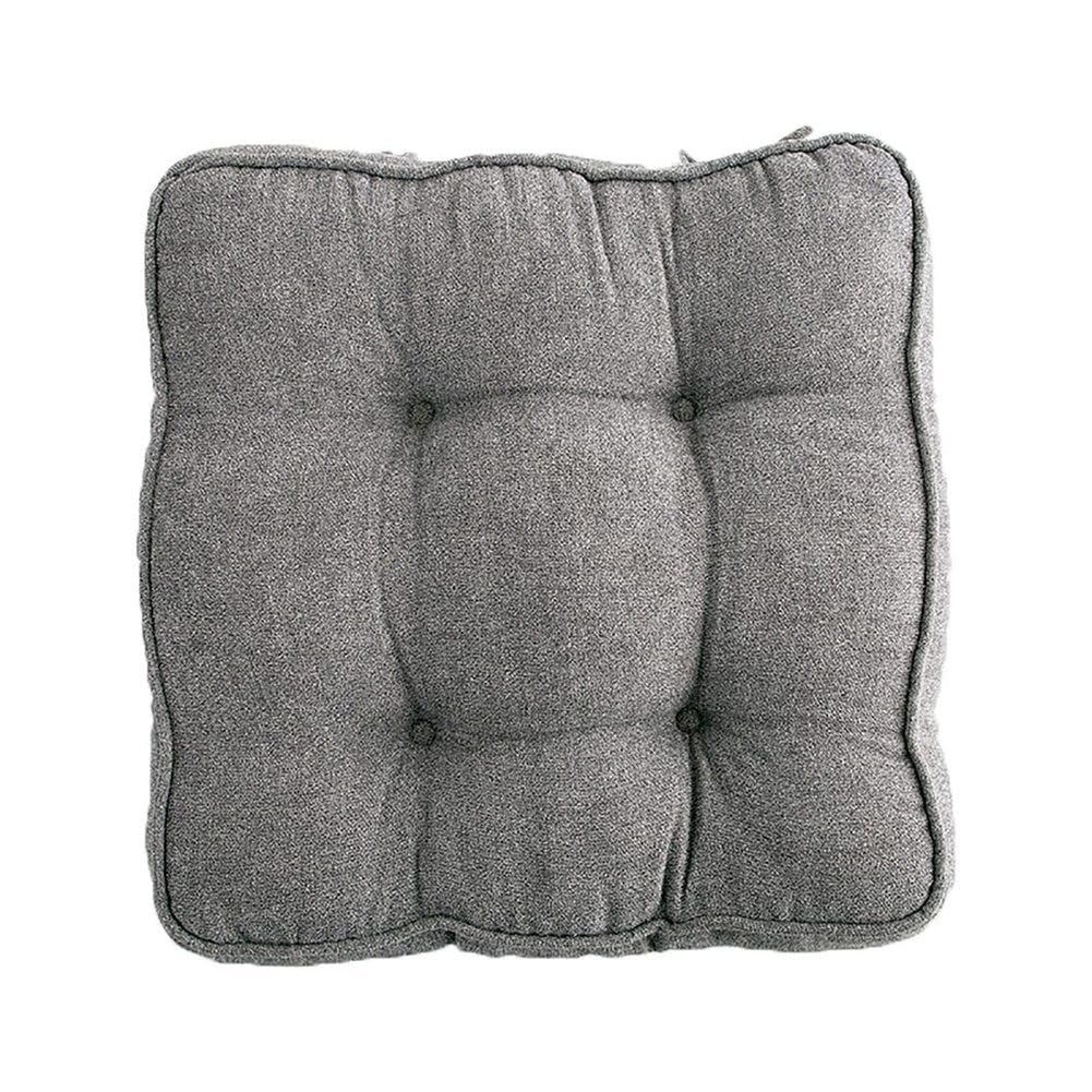 Set di 4 cuscini rialzanti per poltrone, spessore 8 cm, per sedie da pranzo, supporto solido per anziani, gravidanza e animali domestici, uso interno/esterno, grigio, 50 x 50 x 8 cm