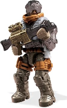 Mega Construx Call Of Duty Care Package Gold Building Set