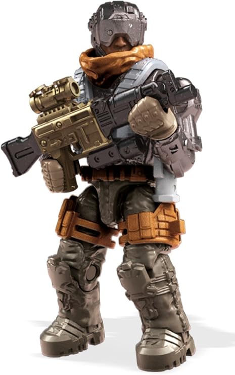 Mega Construx Call Of Duty Care Package Gold Building Set