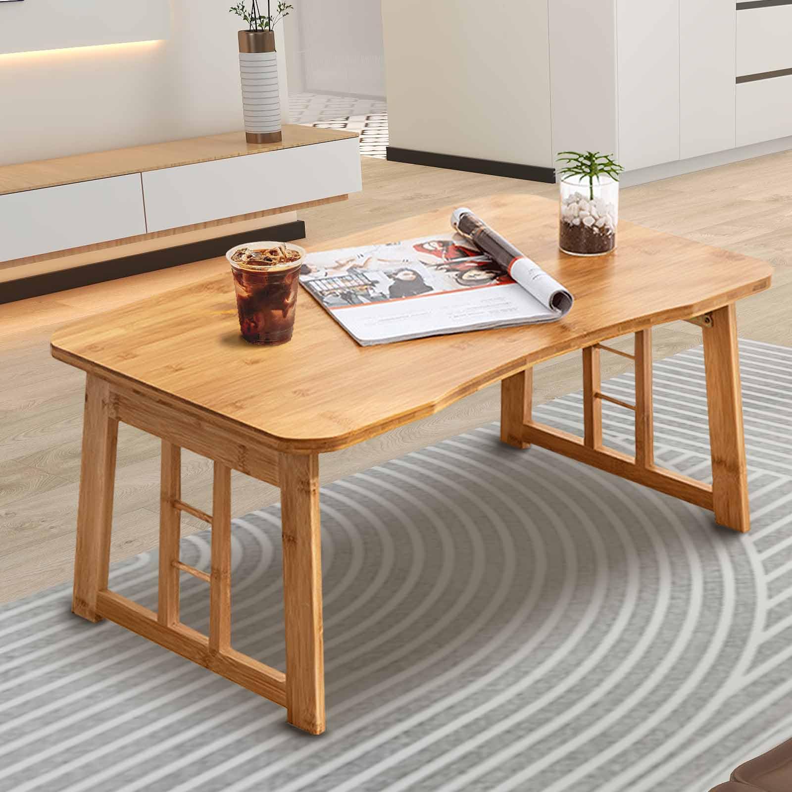 Amazon.com : OKCMTR Foldable Coffee Table Folding Legs Small Desk