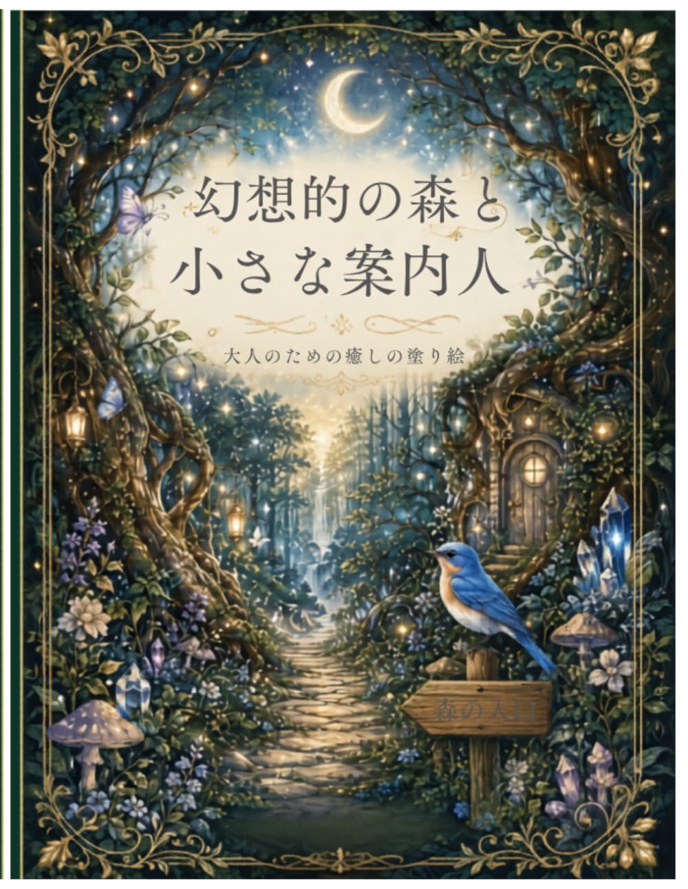 幻想の森と小さな案内人　大人のための癒しの塗り絵