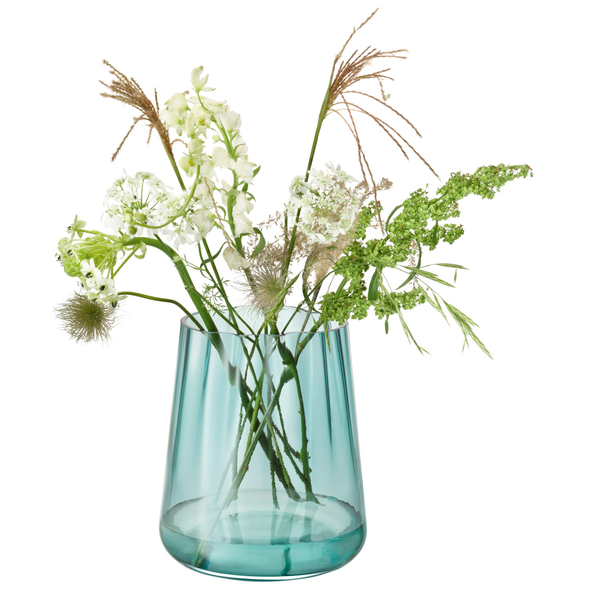 Amazon.co.jp: LSA(エルエスエー) フラワーベース(花器) ブルー