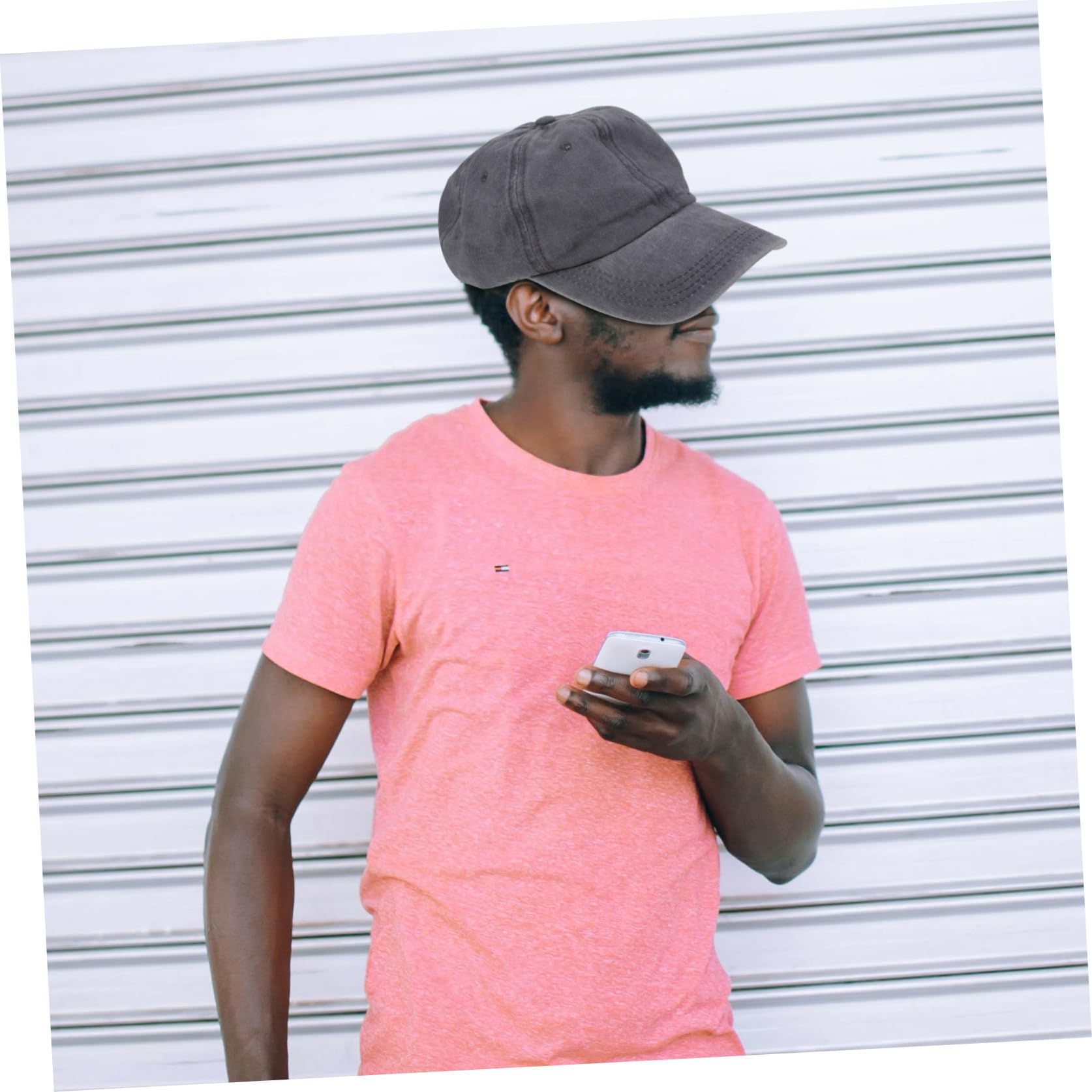 CALLARON Berretto da Baseball in Denim Cappelli Vintage da Uomo Caps Cappucci da Sole Cadetto Ha Raggiunto Il Picco Berretti per Le Donne Cappelli da Sole Cotone Blue