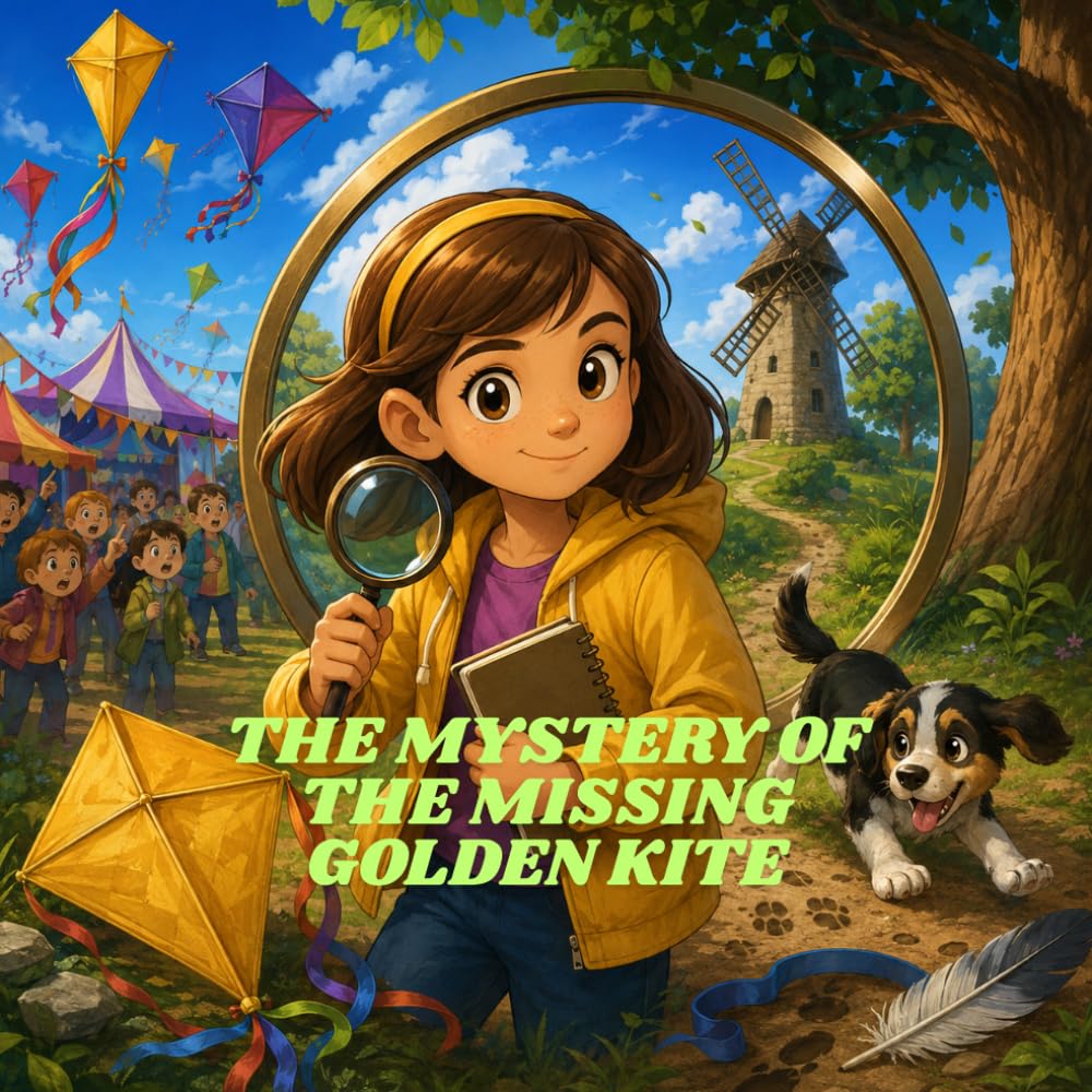 The Mystery of the Missing Golden Kite: A Fun Detective Adventure for Kids About Clues, Courage, Friendship, and Smart Thinking