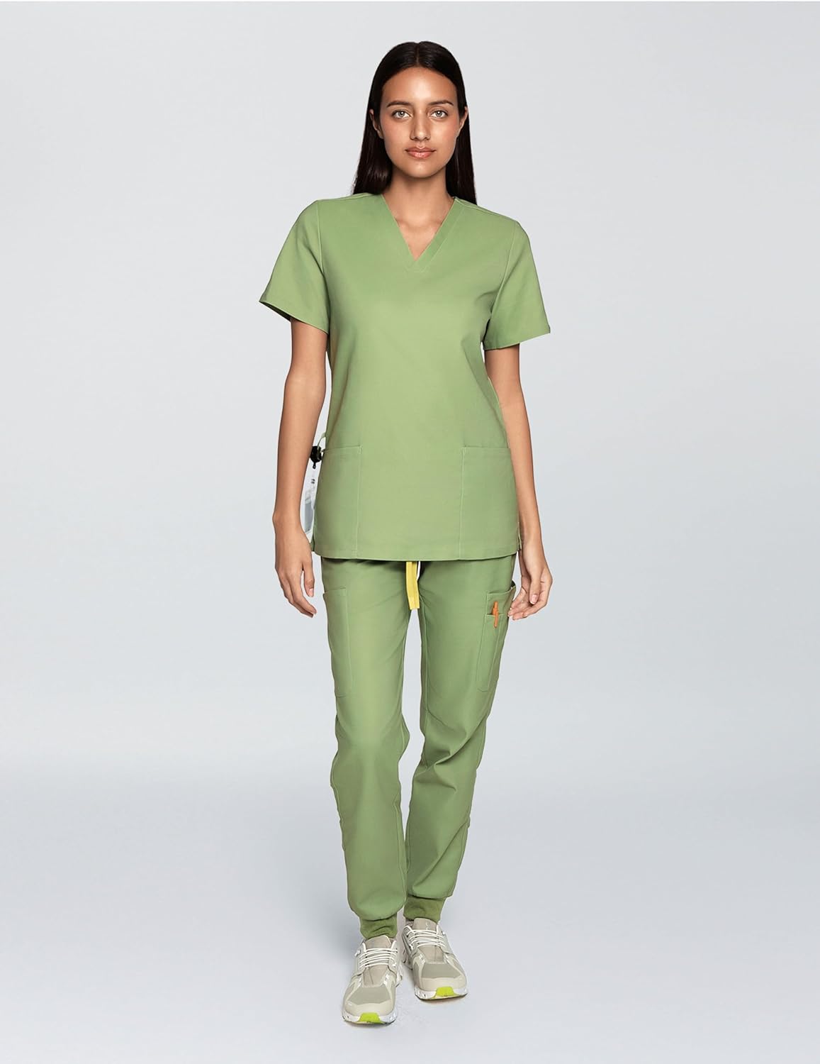 Acadia Cecily Cargo Jogger Scrub Pants for Women - Classic Fit, 8 Pockets, High Performance, Versatile Design - Image 3