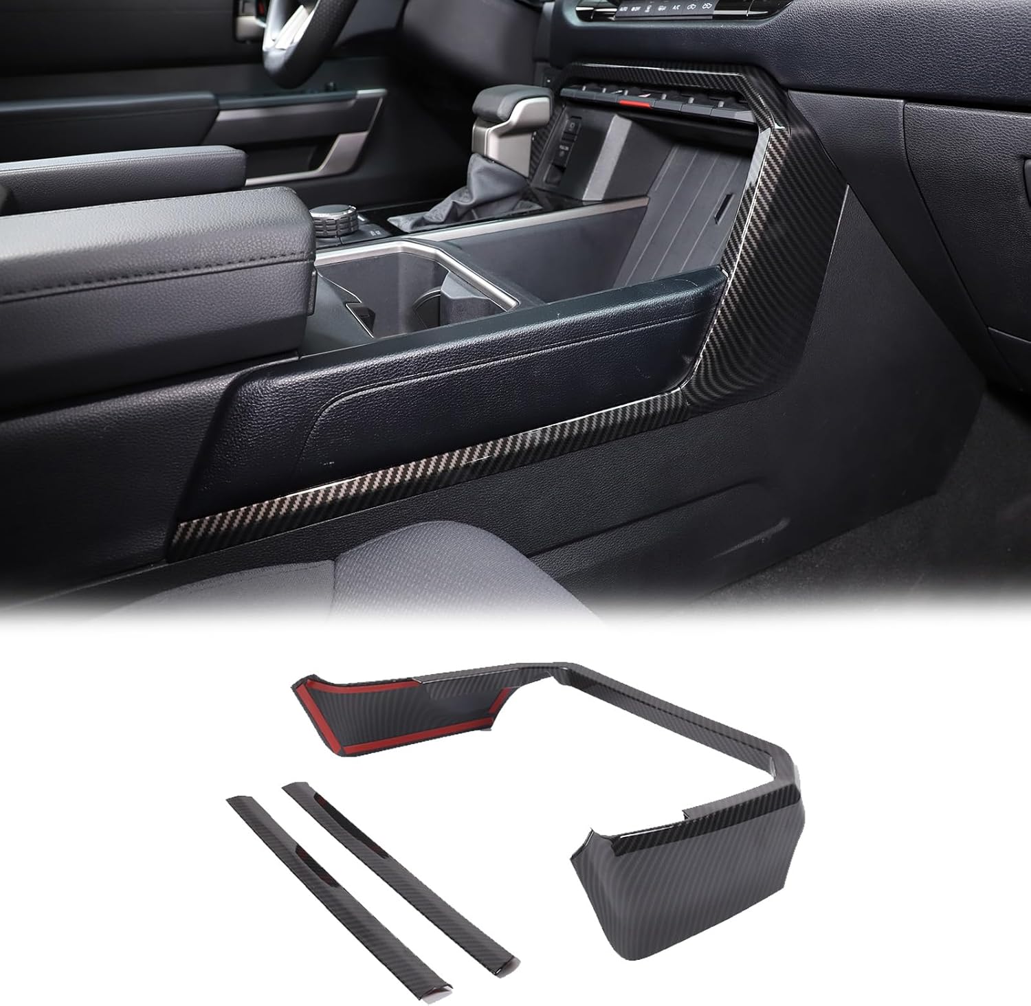 Gear Shift Panel Frame Trim for Toyota Tundra 2022-2024 /Sequoia 2023-2024 Accessories