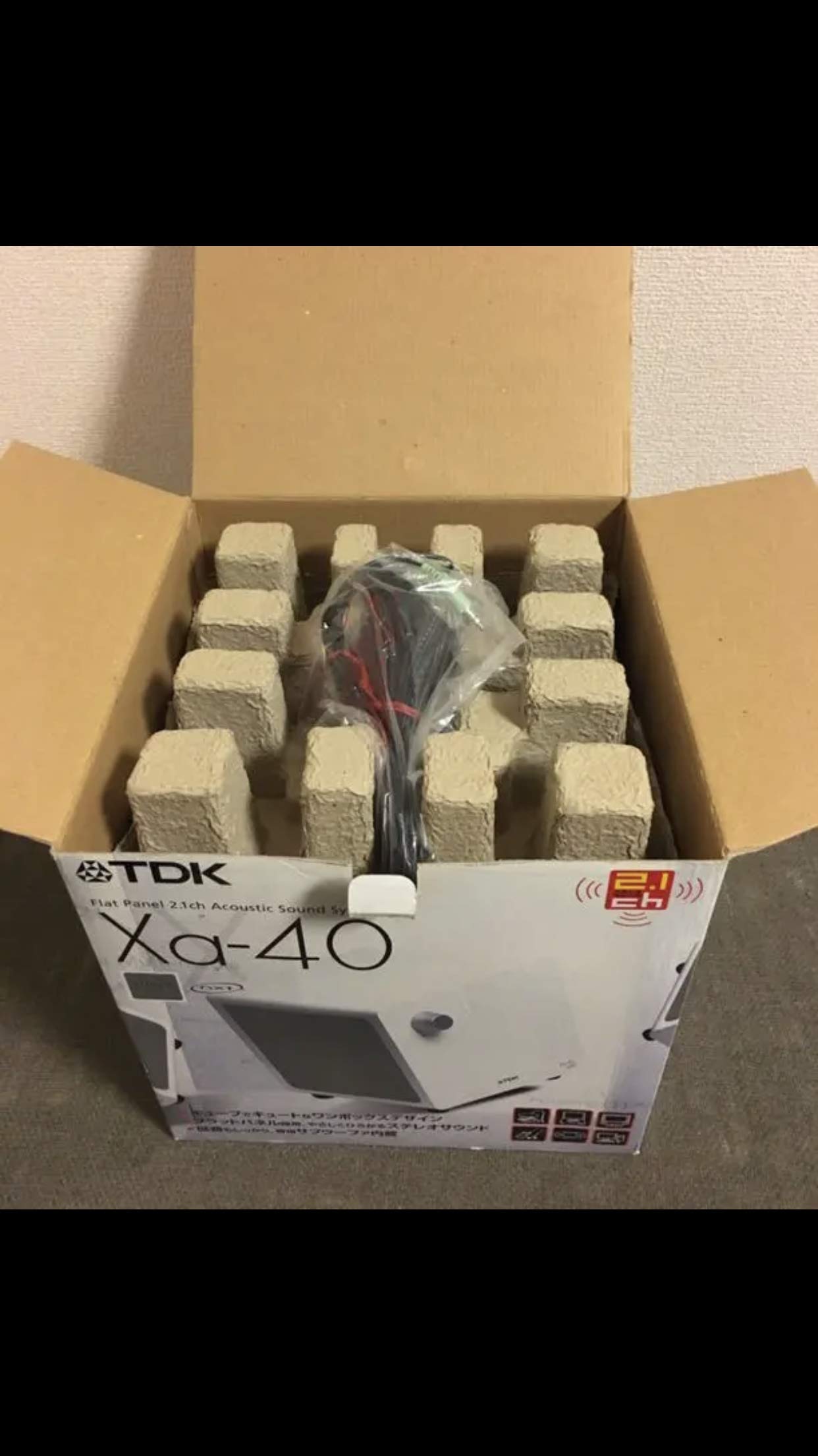 Amazon.co.jp: TDK ワンボックス2.1chフラットパネルスピーカー