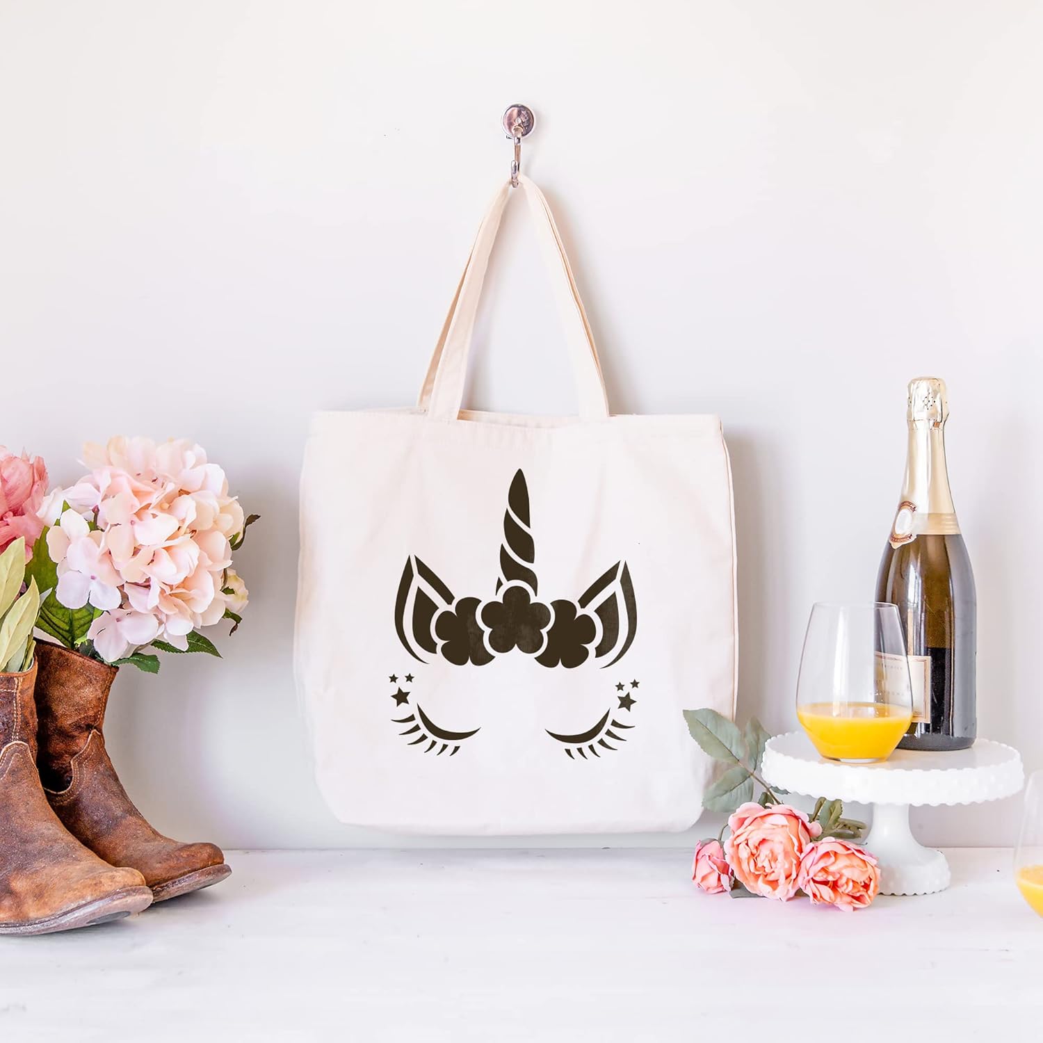 Unicorn Head Stencil - Versatile for Fairy Tales, Dragons, and More, Stencil of Unicorn Head