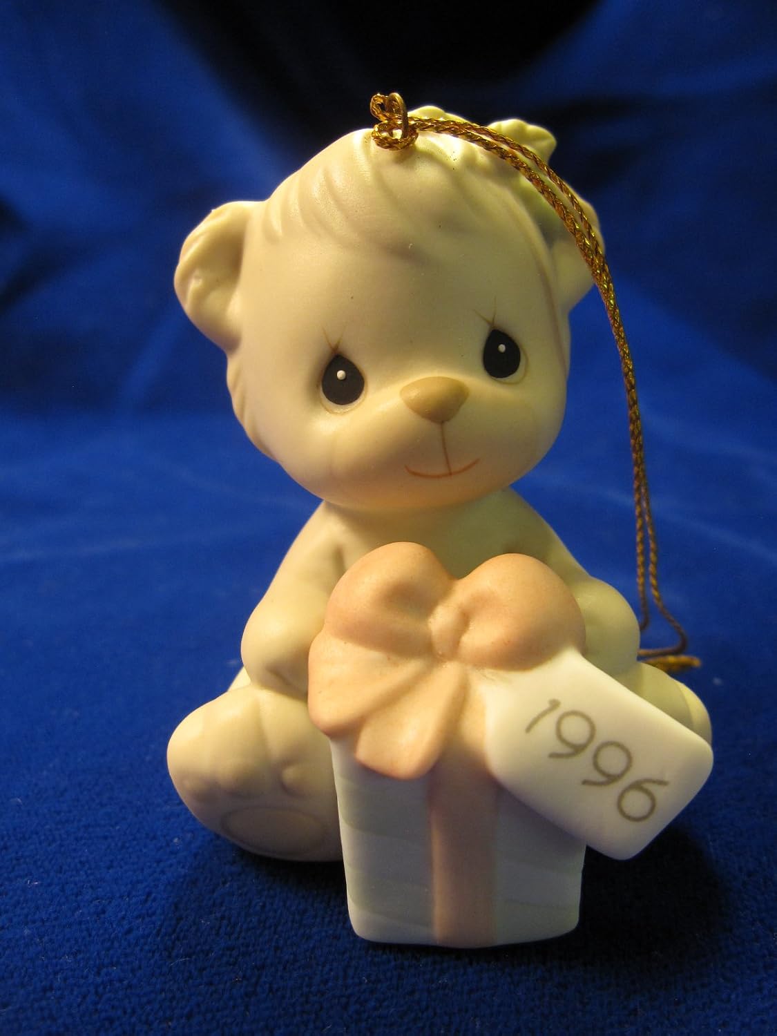 Precious Moments 1996 Wishing You A Bear-ie Merry Christmas Ornament 531200
