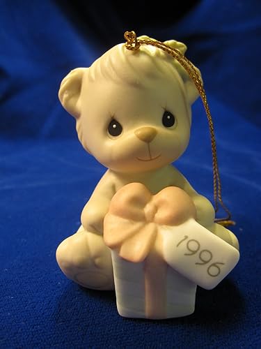 Precious Moments 1996 Wishing You A Bear-ie Feliz Navidad Adorno 531200