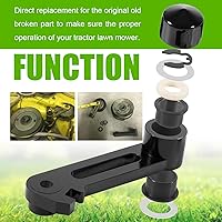 Vista 3 de Kit de reconstrucción de bujes y ternsionador de brazo tensor de cubierta para John Deere 48C 54C GT LX GX Scotts Sabre Tractor cortacésped