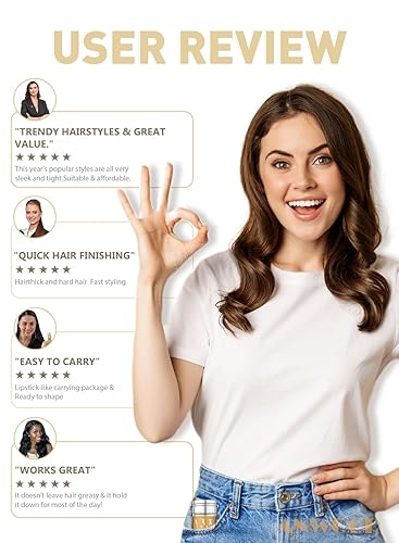 Miniatura 16 de Barra de cera para el cabello, barra de cera para el cabello, niños y mujeres, accesorios para el cabello para mujeres y niñas, máquina de moños