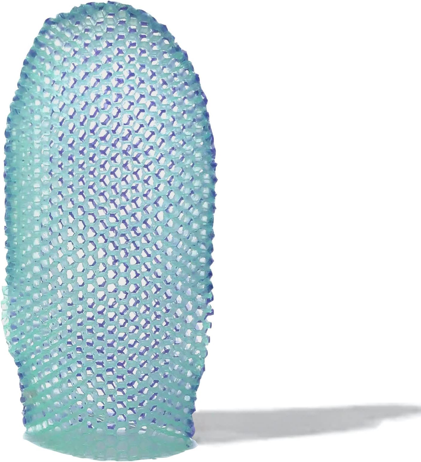 Stimulite Dual-Sided Bath Mitt - Lavender side (softer texture) Green side (firmer texture)