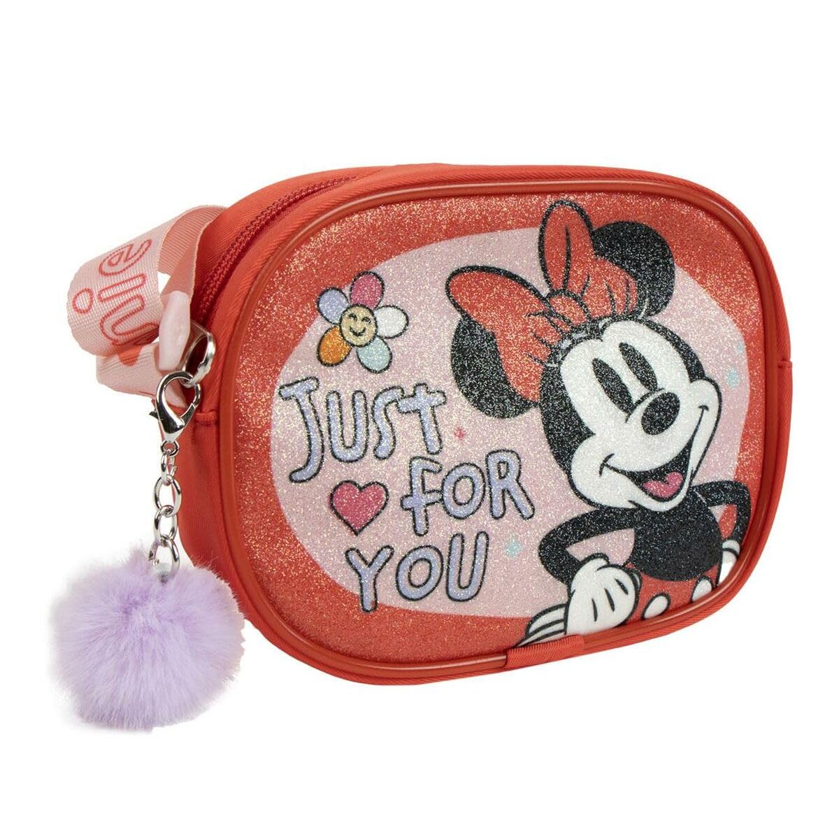 Sac bandoulière Minnie Mouse sacoche Disney ajustable pour fillette EAN 8445484469745
