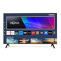 MEDION 125,7 cm (50 pollici) TV Ultra HD (Smart-TV, HDR10, VIDAA Store, Netflix, Prime Video, Disney+, DAZN, Paramount+, HbbTV, PVR, Bluetooth), MD 850200