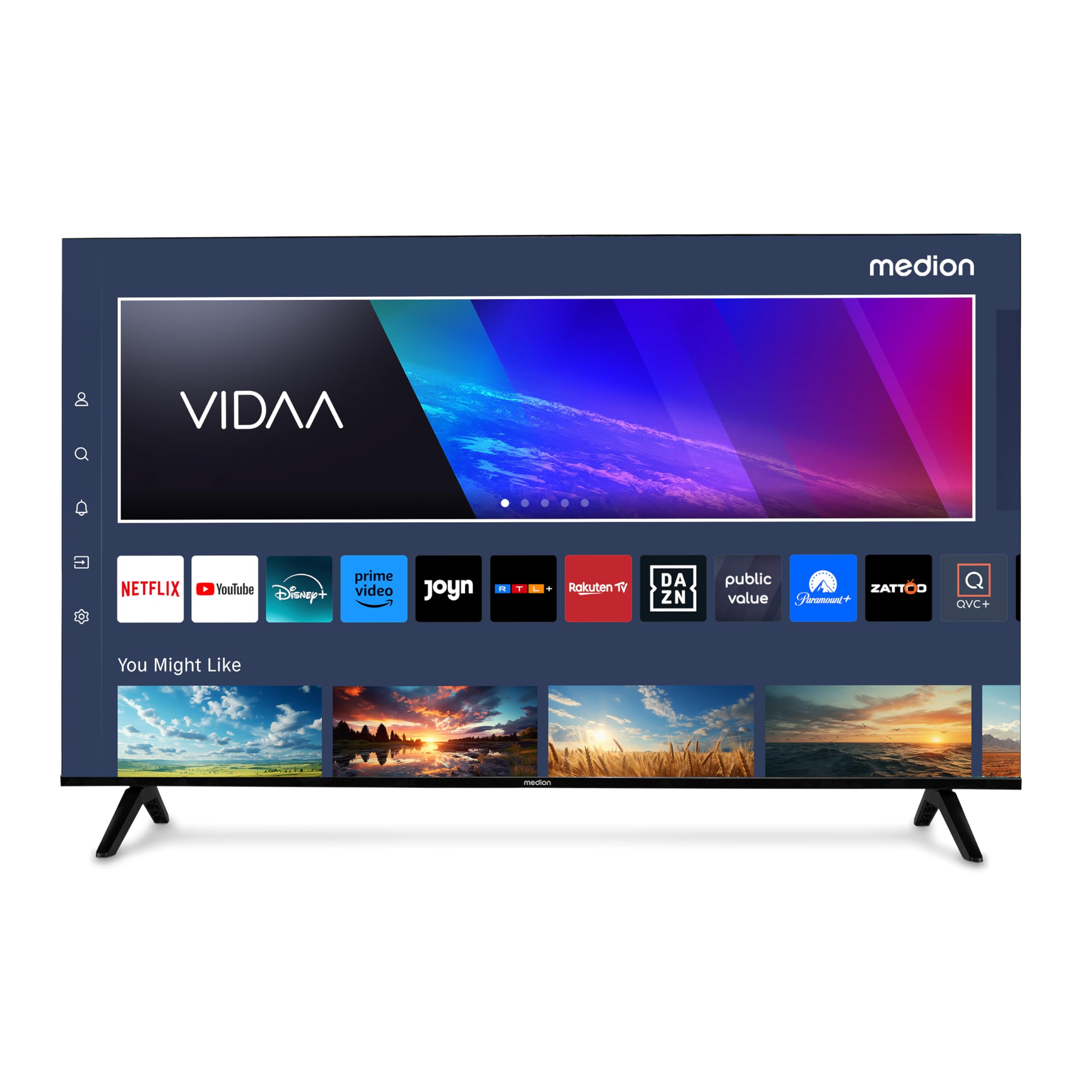 schermo televisivo ultra hd 65 pollici smart tv bluetooth