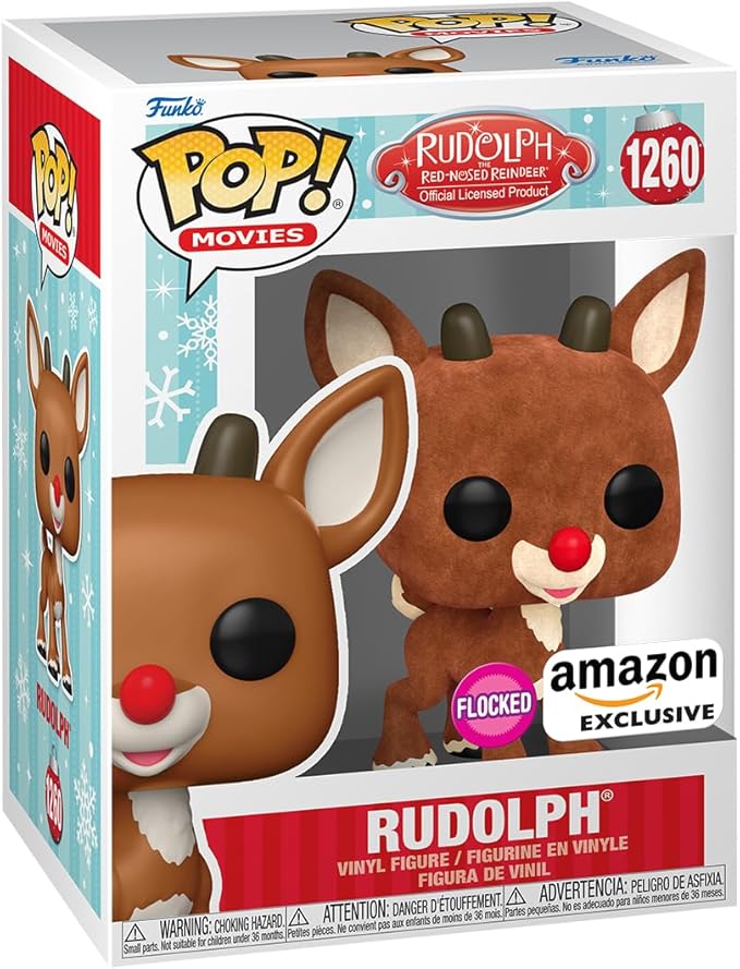 Funko Pop! Movies: Rudolph - Figura de Vinilo Coleccionable Afelpado