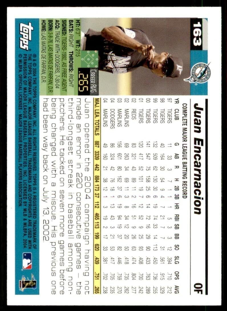 Juan Encarnacion Card 2005 Topps #163 - Slabbed Baseball Cards