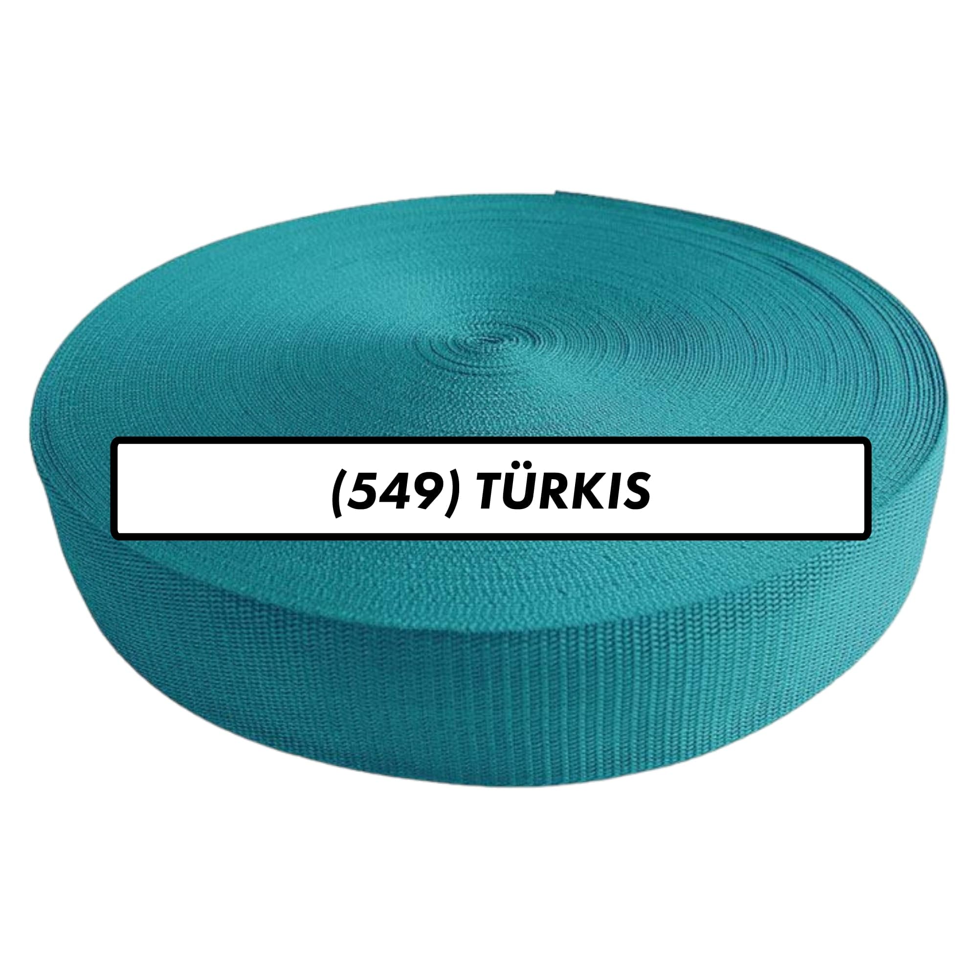 Webbing Strap 2 m 5 m 10 m 50 m 50 m 50 m Width 10 mm 15 mm 20 mm 25 mm 30 mm 40 mm 50 mm Bag Strap Polypropylene Ideal for DIY Projects Crafts & Outdoor (549) Turquoise - Image 8