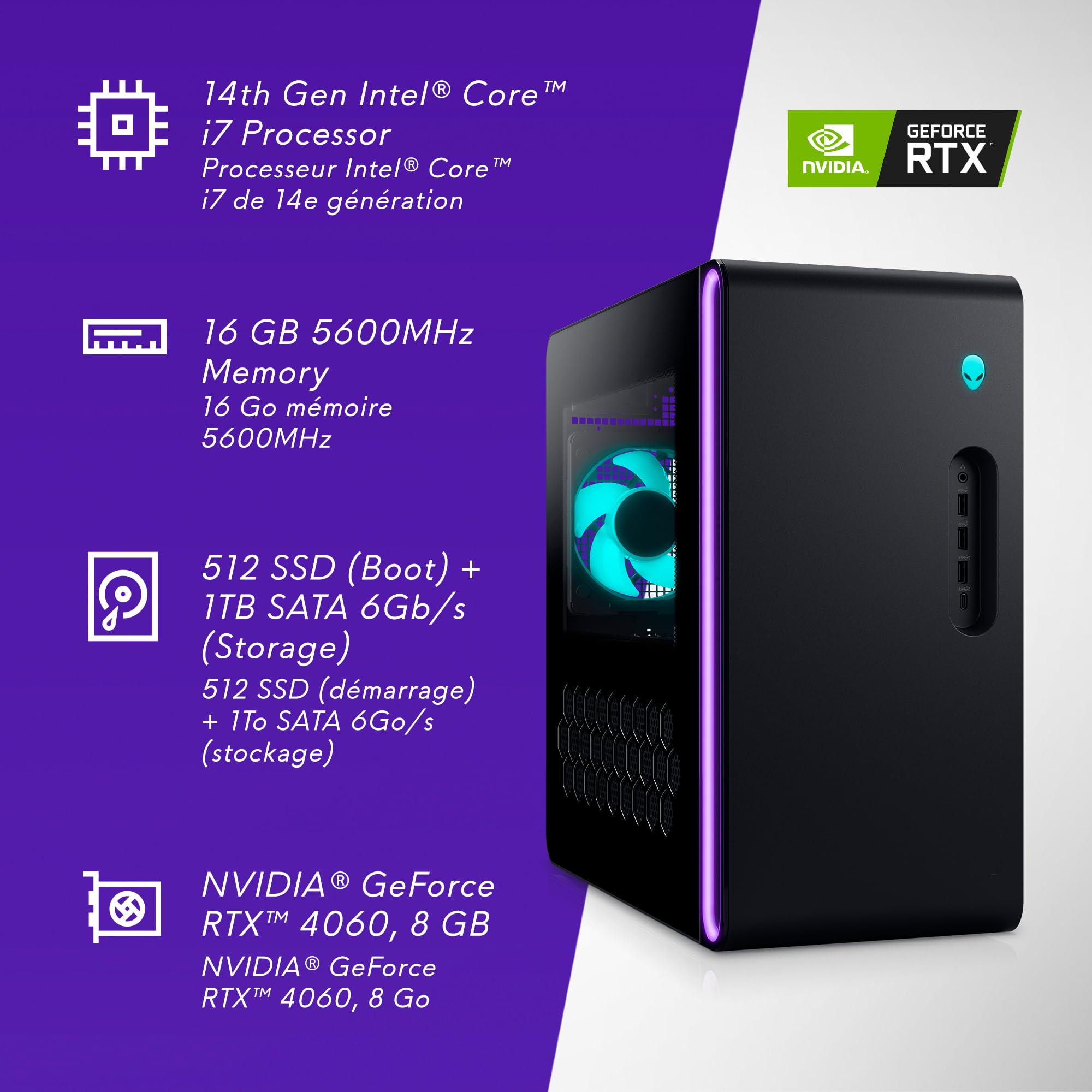 Pin Alienware Wallpaper Purple Alienware Aurora R13 Unboxing And First