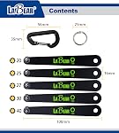 LABEAR- Low Profile torx Set, Low Profile torx, TORX 5-Piece Ultra Low Profile Offset Screwdriver Set, Star, 90 Degree Straight Slim Plate for Tight Area, T20, T25, T27, T30 & T40, EDC Screwdriver