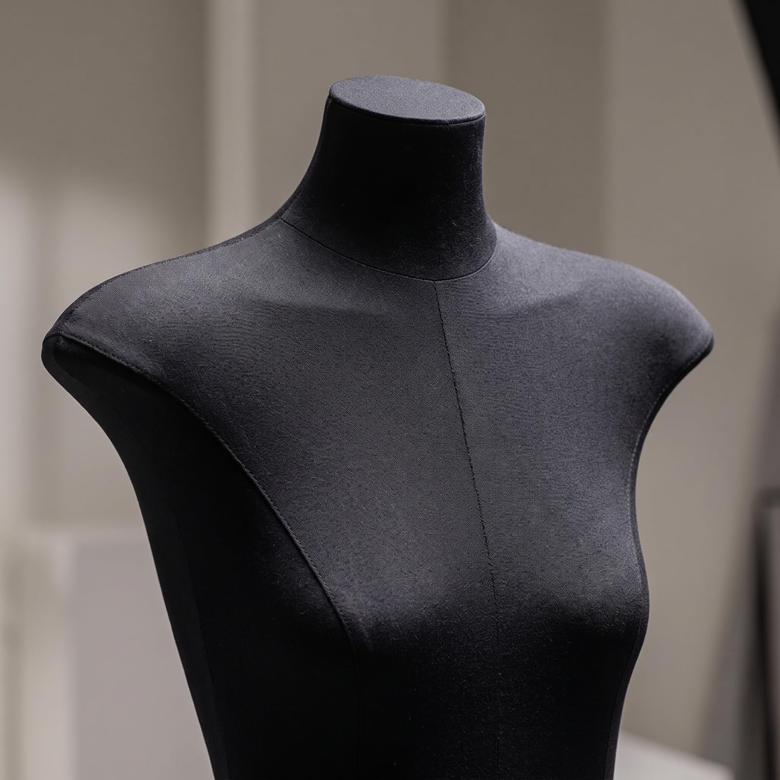 Busto Manichino Donna Leggero Busto da Donna Stabile Manichino da Vetrina per Negozianti, Sarti, Negozio di Abbigliamento