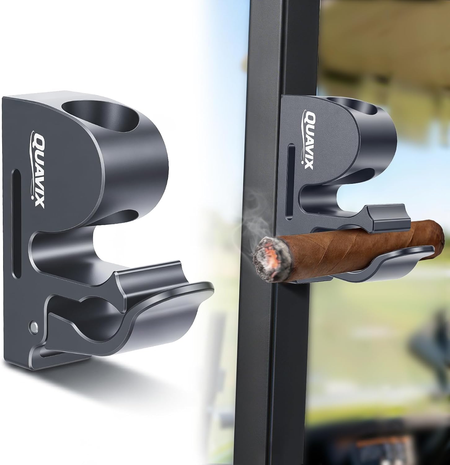 Magnetic Golf Cart Holder Clip, Fits 30-70 Ring Gauge