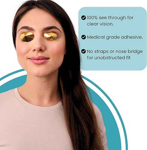 Vista 2 de Conos desechables de protección ocular HeeStar para cama de bronceado solar