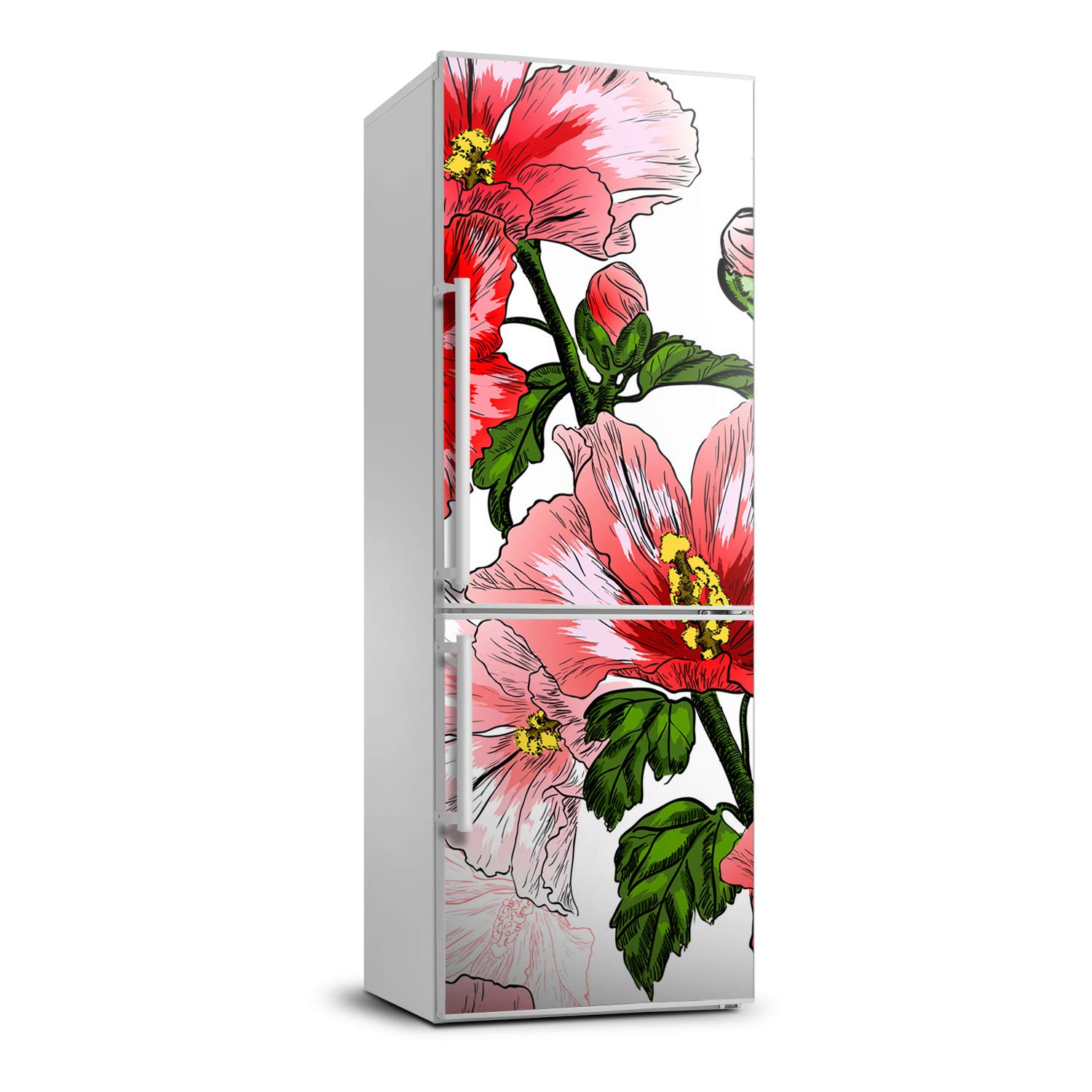 Autocollant frigo Tulup 70x190cm - Cachez les défauts de votre cuisine