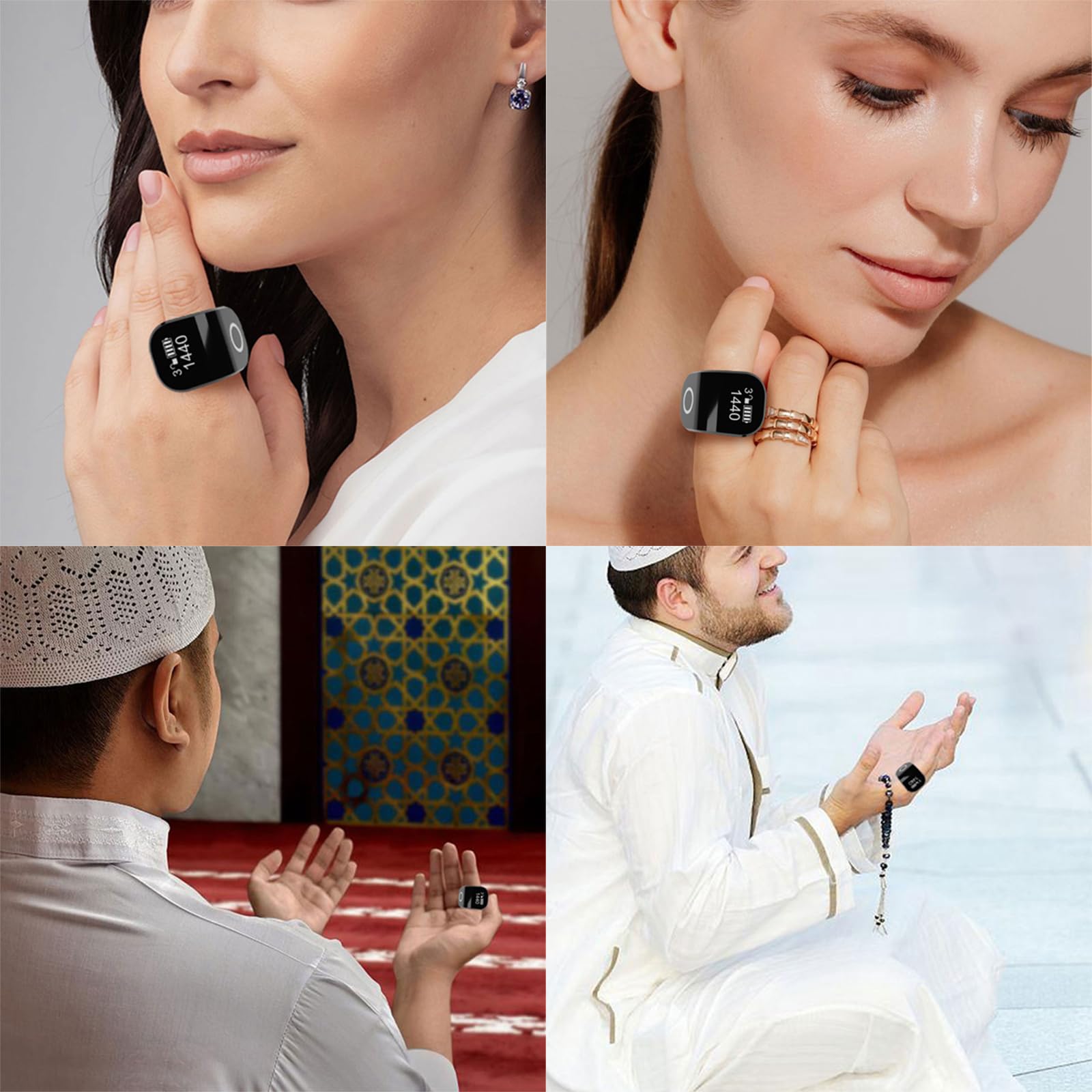 Digital Counter Display Finger Counter for Easy Counting Screen Rotated 180 Degree