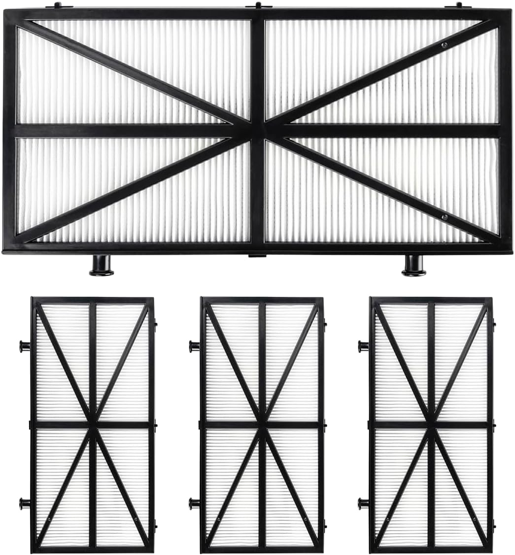 WuYan 4pcs Pool Cleaner Filter Compatible for Dolphin Nautilus,Deluxe 4, Deluxe 5, DLX4, DLX5 Robotic Pool Cleaner Ultra Fine Filter,Part# 9991425-R4