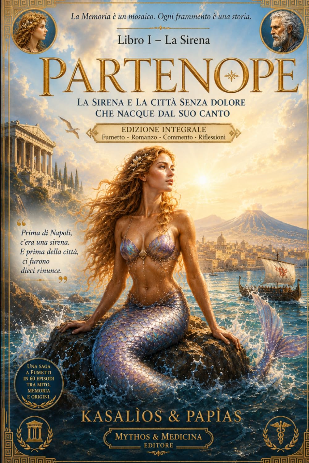 Partenope La Sirena e la Città senza Dolore che nacque dal suo canto: Primo Volume