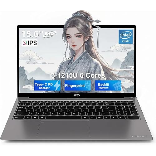 NIMO 15.6" FHD IPS Laptop, Intel Core i3-1215U (Beats i5-1135G7 Class)